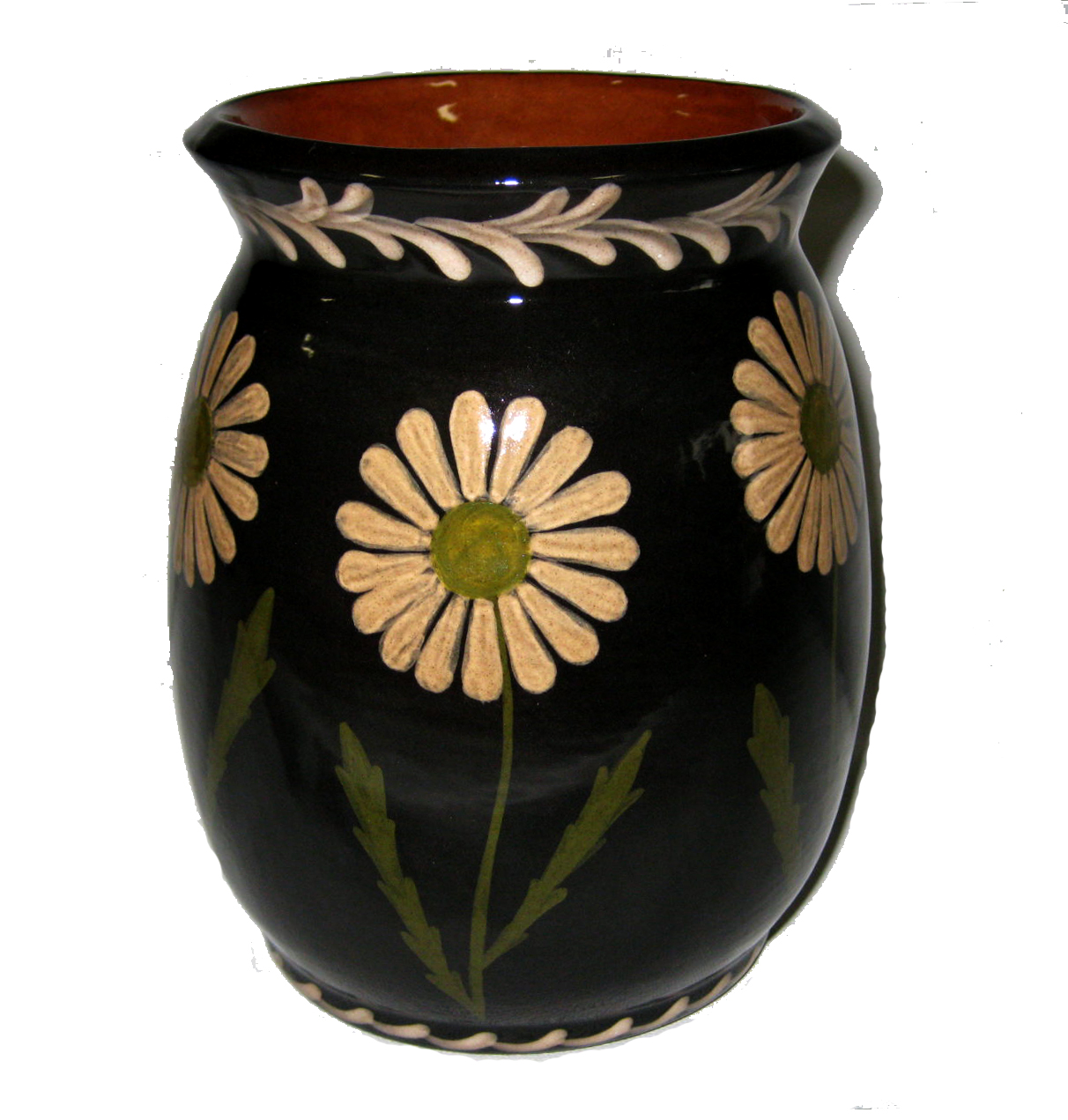 Small Vase with Daisies