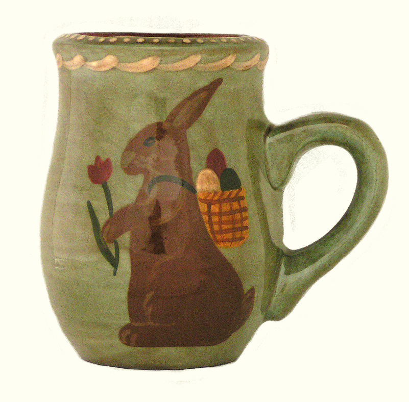 Mug with Easter Bunny
